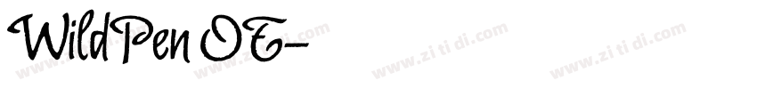 WildPen OT字体转换